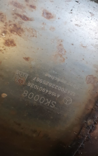FILTRU DE PARTICULE/ CATALIZATOR/ DPF 3.