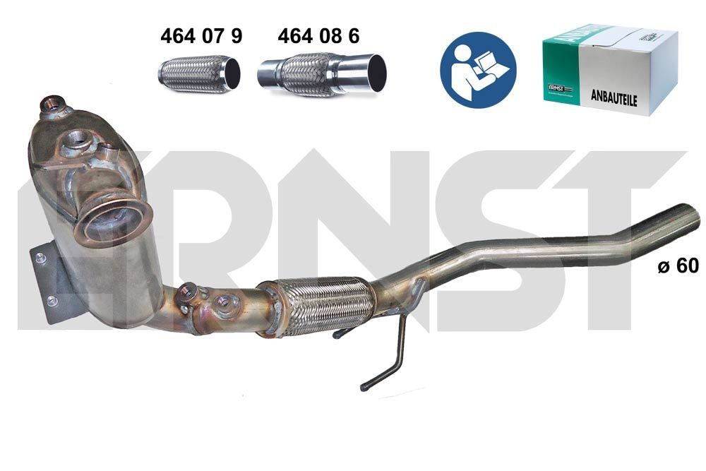 Filtru funingine/particule, sist.de esapament ERNST 910163