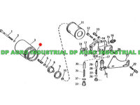 Filtru hidraulic Claas 08248360, 0008248360, HD7003, SH52161, HY10021, HD7003KIT, XH245, B126655