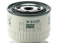 Filtru hidraulic cutie de viteze automata W 914 25 MANN-FILTER pentru Volvo 440 Volvo 940 Volvo V60 Volvo C30 Vw Transporter Vw Eurovan Volvo 340-360 Skoda Superb