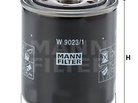 Filtru hidraulic, cutie de viteze automata (W90231 MANN-FILTER) MAN,SCANIA,VAN HOOL