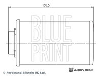 Filtru hidraulic cutie de viteze automata ADBP210098 BLUE PRINT pentru Bmw Seria 5