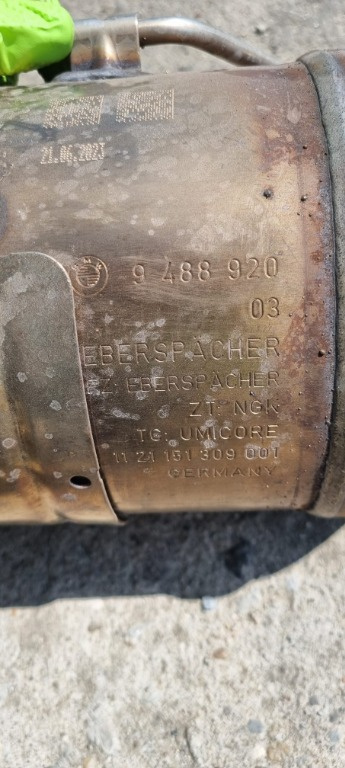 Filtru particule catalizator dpf BMW G20