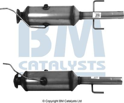 Filtru particule DPF FIAT DOBLO (223_), Box/MPV, 11.2000 - BM Catalysts BM11036H