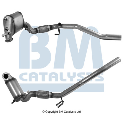 Filtru particule esapament/ DPF # Vw Eos 2.0 [1f7; 1f8] tdi motorina 140cp/103kw BMM 2006 2007 2008 # BM11118 # BM CATALYSTS