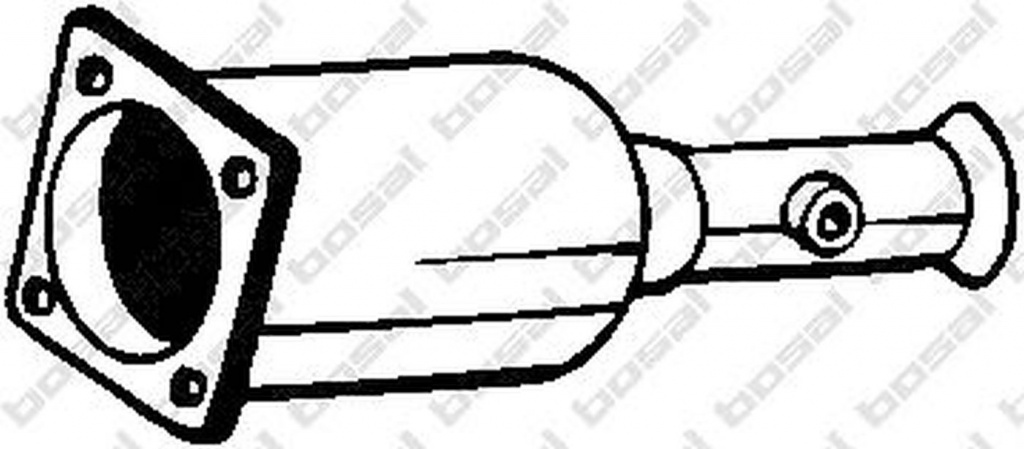 Filtru particule funingine CITROEN C4 Picasso I UD BOSAL 097-126