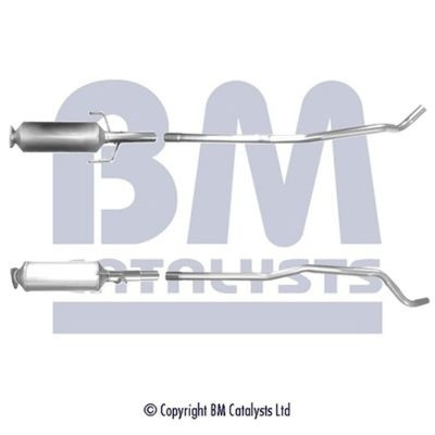 Filtru particule OPEL CORSA C F08 F68 BM CATALYSTS BM11020 PieseDeTop