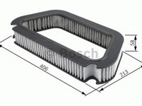 Filtru polen 1 987 432 423 BOSCH pentru Audi A8 Audi A4