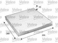 Filtru polen habitaclu AUDI A3 8L1 VALEO 698885