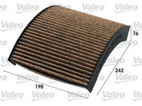 Filtru polen habitaclu (cu carbon activ) BMW 1 (F20) - OEM - VALEO: VAL701019|701019 - Cod intern: W02357696 - LIVRARE DIN STOC in 24 ore!!!