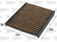 Filtru polen habitaclu (cu carbon activ) SEAT IBIZA V (6J5, 6P5) - OEM - VALEO: VAL701009|701009 - Cod intern: W02233053 - LIVRARE DIN STOC in 24 ore!!!