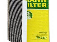 Filtru Polen Mann Filter Saab 9-3 2002-2015 CUK3337