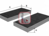 Filtru polen S 4153 CA SOFIMA pentru Audi R8 Audi A6 Vw Xl1