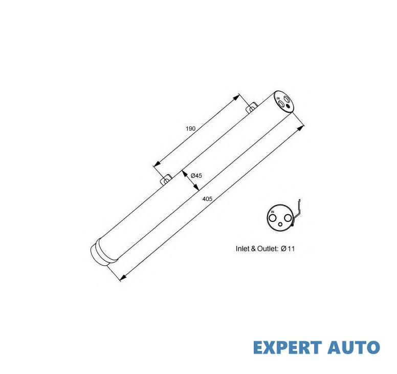 Filtru silicagel , filtru aer conditionat , filtru uscator Mercedes R-CLASS (W251, V251) 2006-2016 #3 13750093
