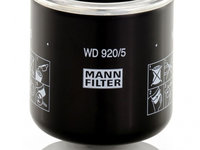 Filtru, sistem hidraulic primar MANN-FILTER WD 920/5