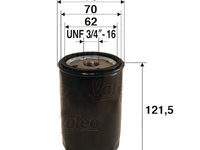 Filtru ulei (586030 VALEO) CHRYSLER,DODGE,FORD,FORD AUSTRALIA,FORD USA,JEEP,LAND ROVER,MAZDA,MORGAN