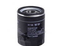 Filtru ulei ALFA ROMEO 145 (930) (1994 - 2001) HENGST FILTER H14W13 piesa NOUA