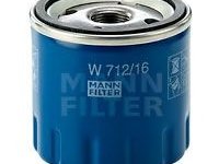 Filtru ulei ALFA ROMEO GTV (916C_) (1994 - 2005) MANN-FILTER W 712/16 piesa NOUA