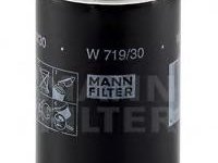 Filtru ulei AUDI 90 (8C, B4), AUDI 80 Avant (8C, B4), AUDI 100 limuzina (4A, C4) - MANN-FILTER W 719/30