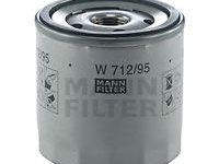 Filtru ulei AUDI A1 (8X1, 8XF) - OEM - MANN-FILTER: W712/95|W 712/95 - Cod intern: W02063278 - LIVRARE DIN STOC in 24 ore!!!