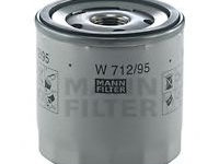 Filtru ulei AUDI A3 Sportback (8VA) (2012 - 2016) MANN-FILTER W 712/95