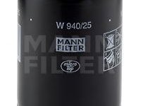 Filtru ulei AUDI A4 (8D2, B5) - OEM - MANN-FILTER: W940/25|W 940/25 - Cod intern: W02283935 - LIVRARE DIN STOC in 24 ore!!!