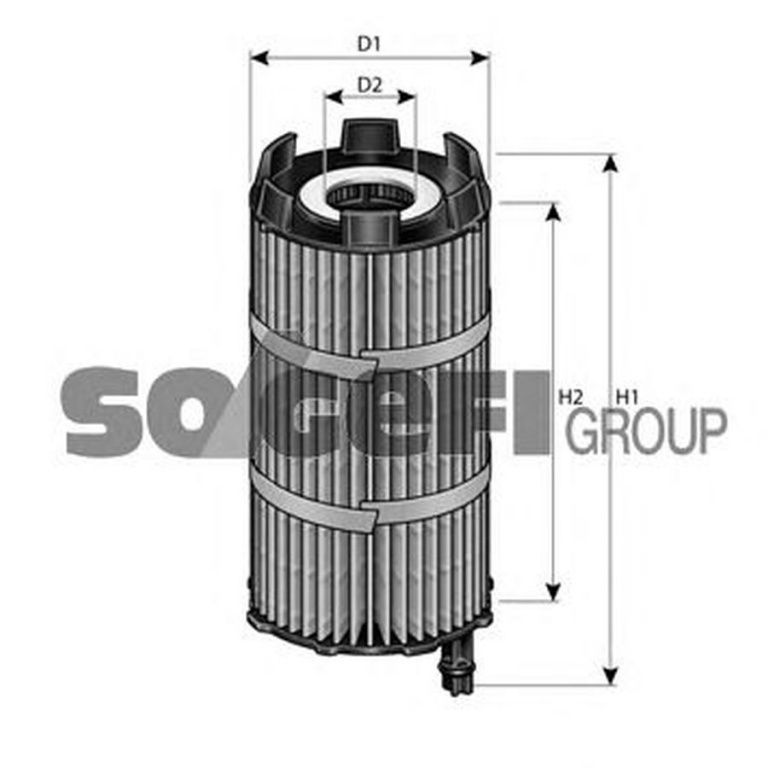 Filtru ulei AUDI A4 Cabriolet 8H7 B6 8HE B7 PURFLUX L456