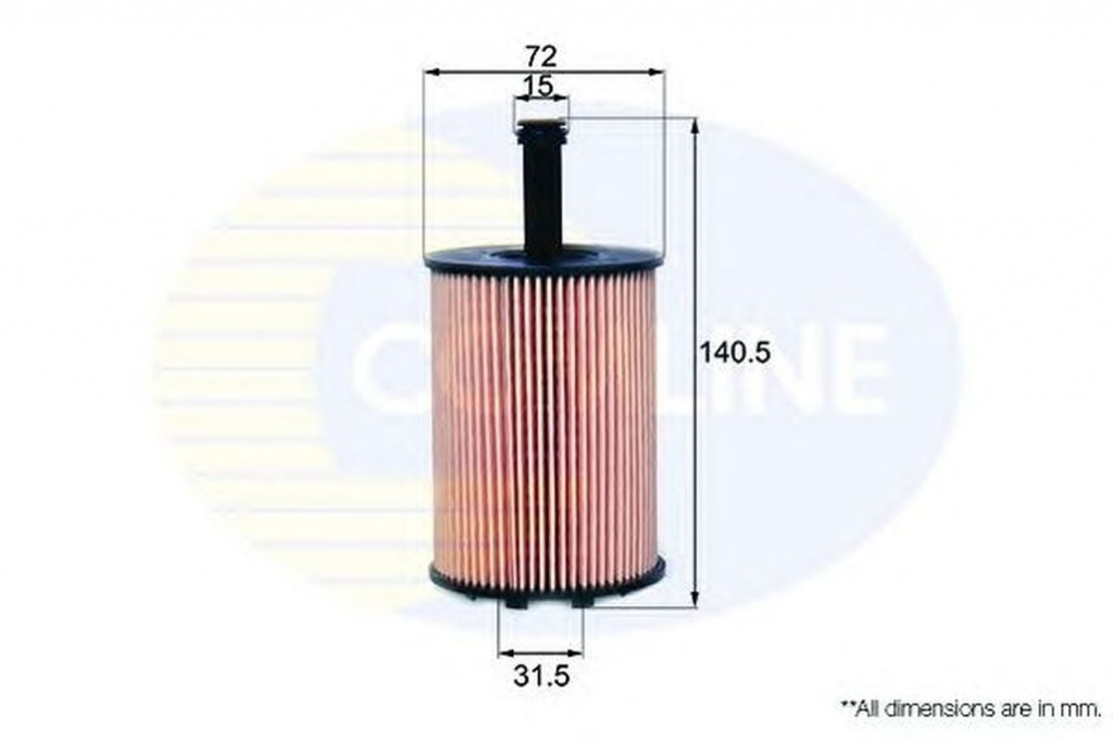 Filtru ulei AUDI A4 Cabriolet 8H7 B6 8HE B7 COMLINE EOF087