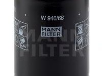 Filtru ulei AUDI A6 (4B2, C5) - OEM - MANN-FILTER: W940/66|W 940/66 - Cod intern: W02283945 - LIVRARE DIN STOC in 24 ore!!!