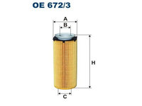 Filtru ulei Bmw Seria 3, 2004-2011, 5, 2009-2017, Seria 7, 2008-2015, X5, 2006-2013, X6, 2007-2014, FILTRON