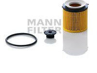 Filtru ulei BMW Z4 (E89) (2009 - 2016) MANN-FILTER HU 8002 x KIT