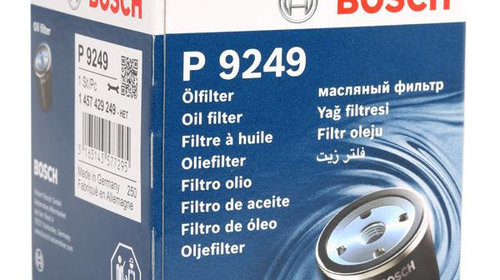 Filtru Ulei Bosch Citroen Grand C4 Spacetourer 2018→ 1 457 429 249