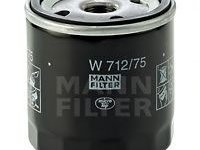 Filtru ulei CHEVROLET EVANDA - OEM - MANN-FILTER: W712/75|W 712/75 - Cod intern: W02230972 - LIVRARE DIN STOC in 24 ore!!!