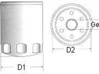 Filtru ulei CHRYSLER VOYAGER IV RG RS CHAMPION C165606