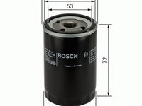 Filtru ulei CITROËN C1 (PM_, PN_) (2005 - 2020) BOSCH 0 986 452 028