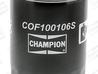 Filtru ulei COF100106S CHAMPION pentru Alfa romeo 155 Alfa romeo 164 Alfa romeo 168 Alfa romeo Spider Opel Monza Fiat 124 Fiat 128 Fiat Ritmo Fiat Strada Fiat Fiorino Fiat Regata Alfa romeo Gtv Fiat Duna Fiat PrEmio Peugeot 206 Ford Focus Alfa romeo 