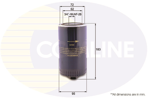 Filtru ulei COMLINE EOF054 model VW TRANSPORTER T4 caroserie (70A, 70H, 7DA, 7DH) 1990 1991 1992 1993 1994 1995 1996 1997 1998 1999 2000 2001 2002 2003