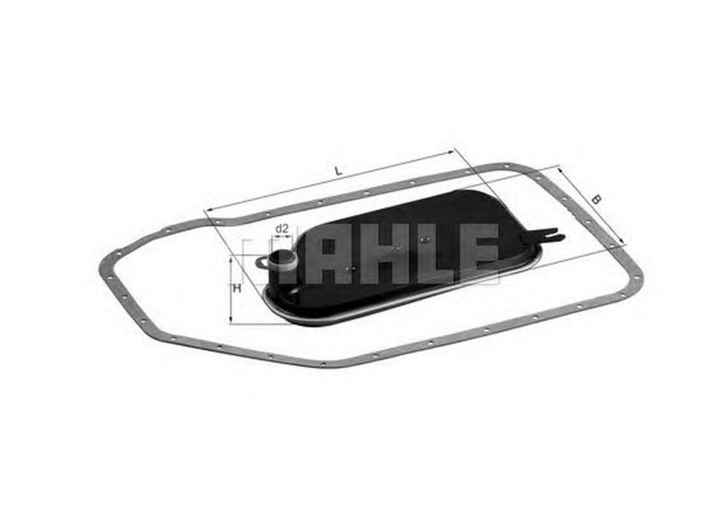 Filtru ulei cutie automata AUDI A8 4D2 4D8 MAHLE ORIGINAL HX84D