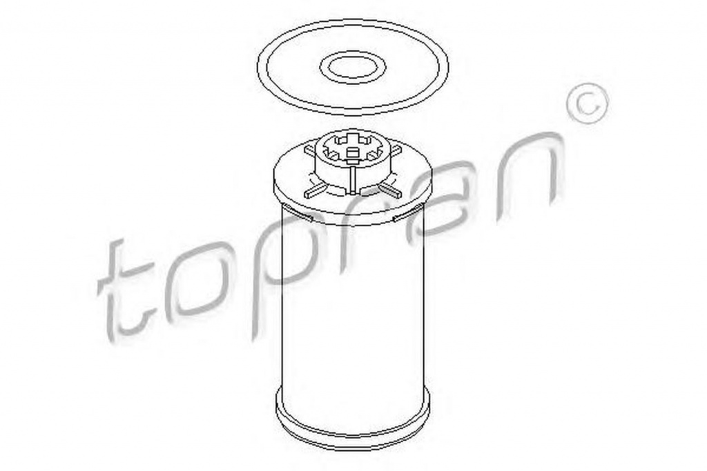Filtru ulei cutie automata VW EOS 1F7 1F8 TOPRAN 113241