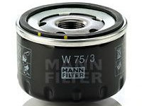 Filtru ulei DACIA LOGAN MCV (KS_) (2007 - 2020) MANN-FILTER W 75/3