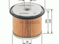 Filtru ulei directie MAN SL BOSCH 1457429165