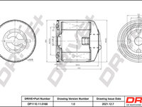 Filtru ulei (DP1110110168 DRIVE) ARO,AUDI,MULTICAR,ROVER,SEAT,VOLVO,VW