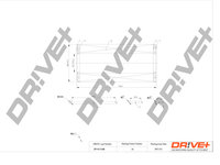 Filtru ulei (DP1110110188 DRIVE) MERCEDES-BENZ,VOLVO