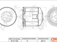 Filtru ulei Dr!ve+ DP1110.11.0016