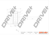 Filtru ulei Dr!ve+ DP1110.11.0132