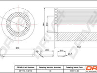 Filtru ulei Dr!ve+ DP1110.11.0179