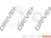 Filtru ulei Dr!ve+ DP1110.11.0313