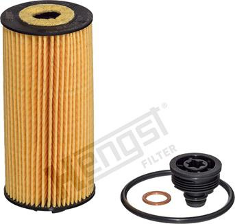 Filtru ulei element filtrant BMW 2 F45 2 GRAN TOURER F46 I8 I12 I8 I15 X1 F48 X2 F39 MINI F55 F56 F57 CLUBMAN F54 BMW X1 - II (F48), Turism, 11.2014 - Hengst Filter E833H D321