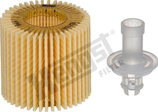 Filtru ulei element filtrant DAIHATSU CHARADE VIII EXTOL MATERIA SIRION SUBARU JUSTY IV TREZIA TOYOTA AURIS COROL TOYOTA AURIS (_E18_), Turism, 07.2013 - 12.2018 Hengst Filter E210H D226