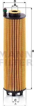Filtru ulei element filtrant MERCEDES A V177 A W177 AMG GT X290 B SPORTS TOURER W247 CLA C118 CLA SHOOTING BRAKE MERCEDES-BENZ VITO Tourer (W447), Autobuz, 10.2014 - Mann-Filter HU 6028 z
